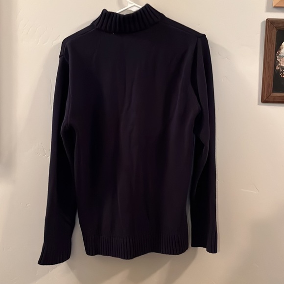 Women’s Long Sleeved Sweater, Black, Size XXL (16), Place, Zips up - Picture 6 of 6